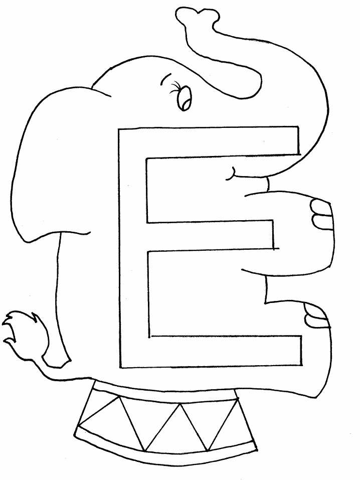 Coloring page: Alphabet (Educational) #124735 - Free Printable Coloring Pages