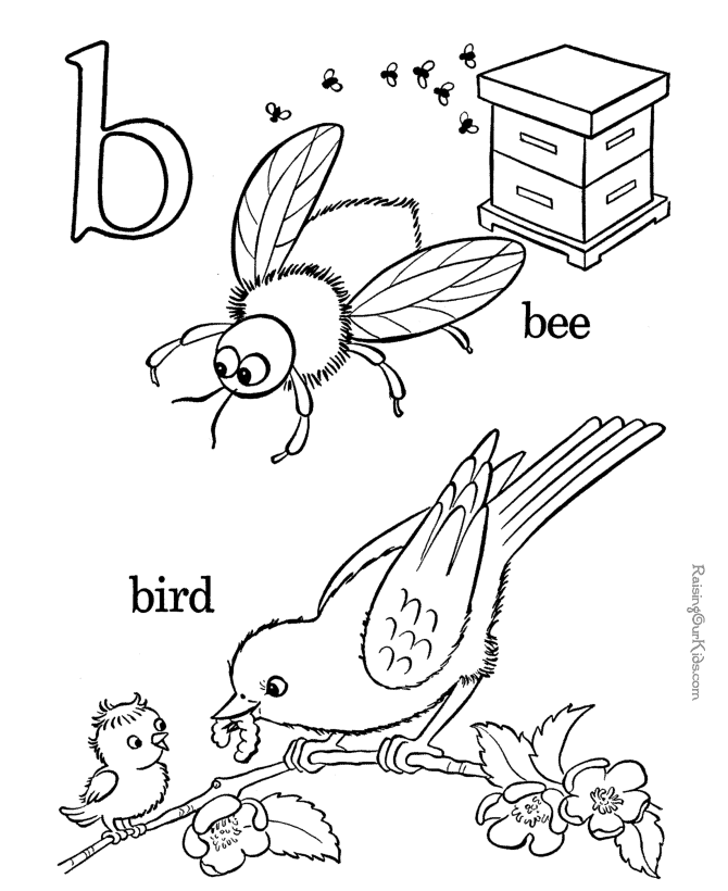 Coloring page: Alphabet (Educational) #124739 - Free Printable Coloring Pages