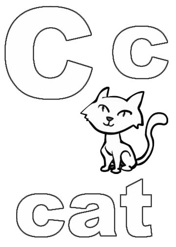 Coloring page: Alphabet (Educational) #124743 - Free Printable Coloring Pages