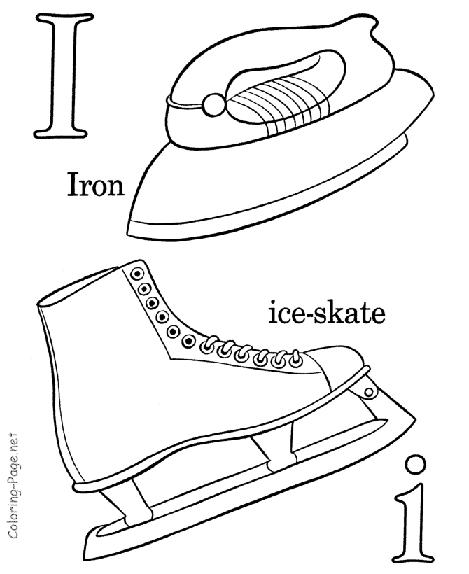 Coloring page: Alphabet (Educational) #124753 - Printable coloring pages