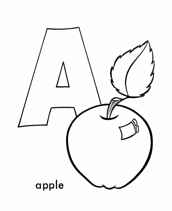 Coloring page: Alphabet (Educational) #124756 - Printable coloring pages