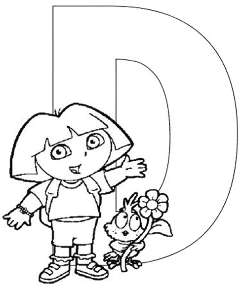 Coloring page: Alphabet (Educational) #124766 - Printable coloring pages