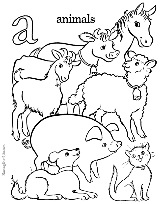 Coloring page: Alphabet (Educational) #124772 - Printable coloring pages