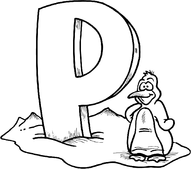 Coloring page: Alphabet (Educational) #124798 - Printable coloring pages