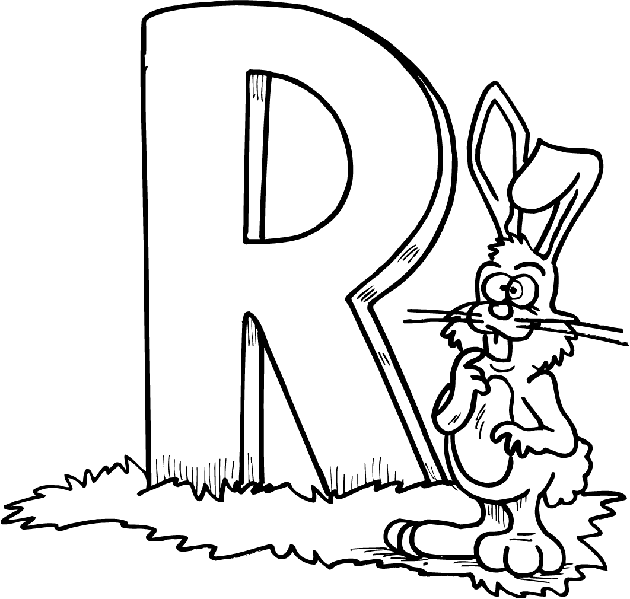 Coloring page: Alphabet (Educational) #124801 - Printable coloring pages