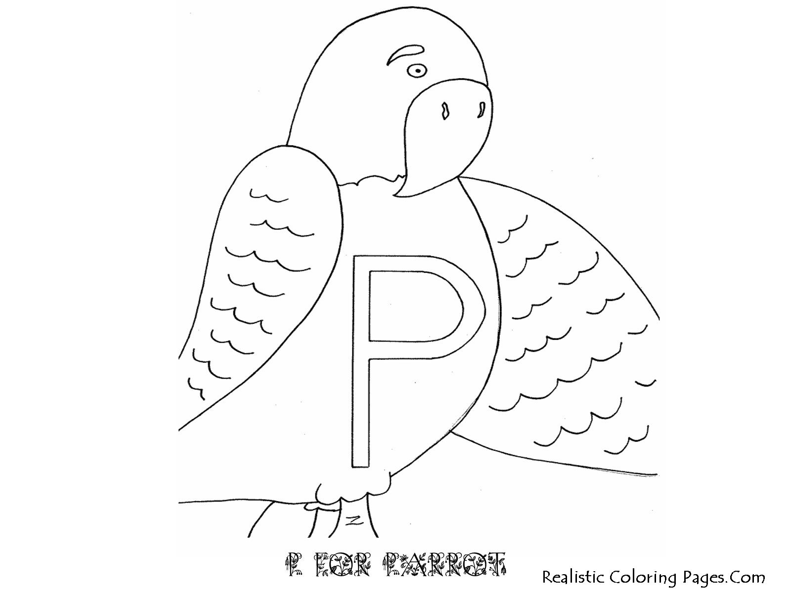 Coloring page: Alphabet (Educational) #124805 - Printable coloring pages