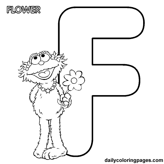 Coloring page: Alphabet (Educational) #124819 - Free Printable Coloring Pages