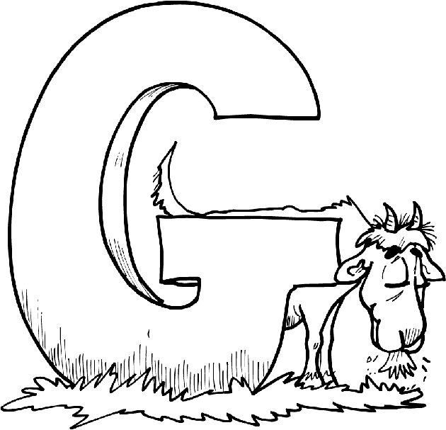 Coloring page: Alphabet (Educational) #124836 - Free Printable Coloring Pages