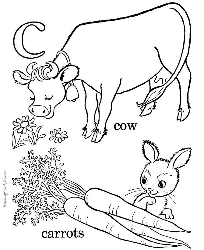 Coloring page: Alphabet (Educational) #124838 - Free Printable Coloring Pages