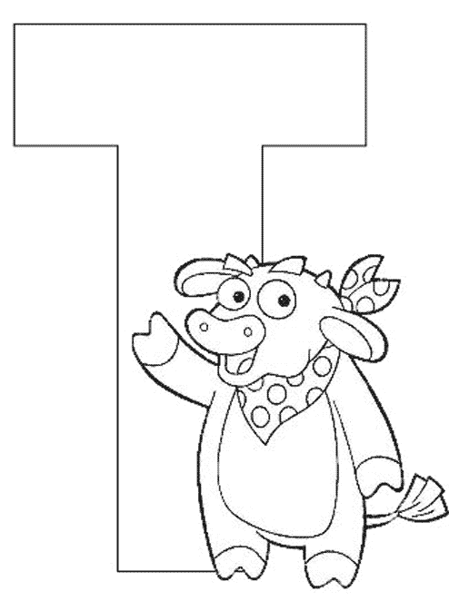 Coloring page: Alphabet (Educational) #124842 - Printable coloring pages