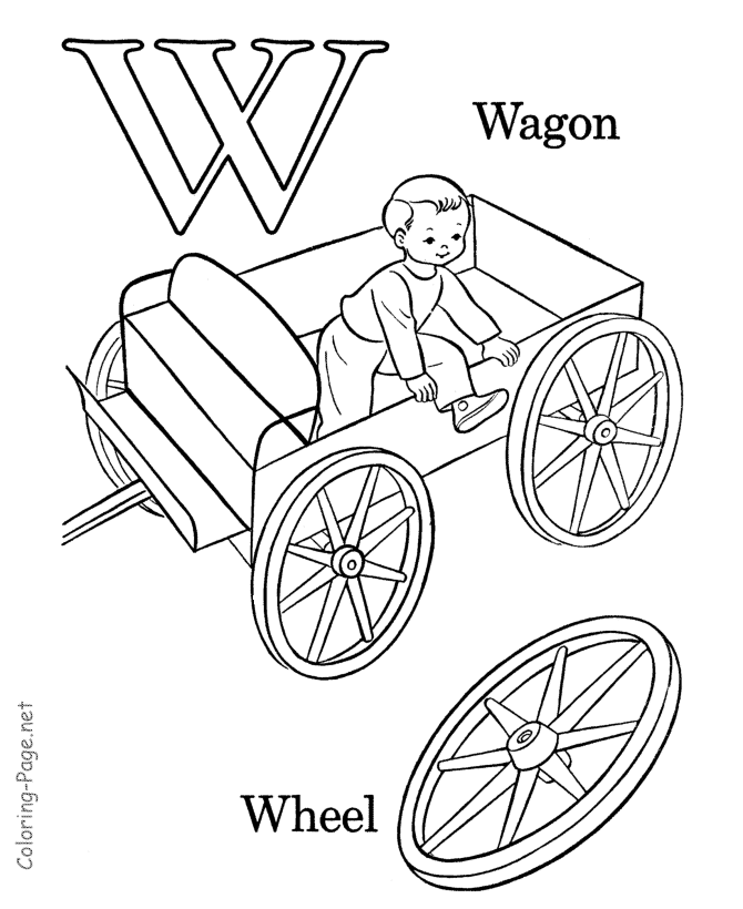 Coloring page: Alphabet (Educational) #124854 - Free Printable Coloring Pages