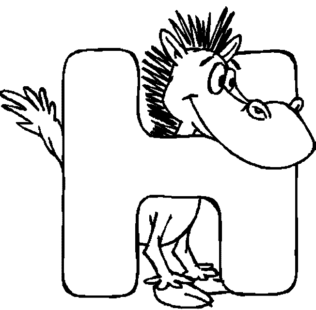 Coloring page: Alphabet (Educational) #124867 - Free Printable Coloring Pages