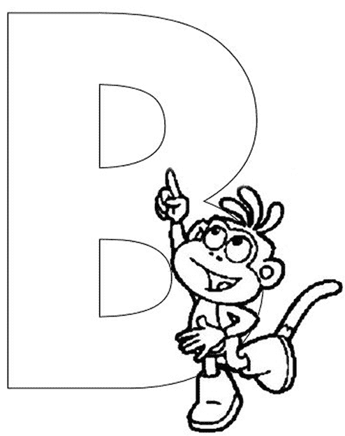 Coloring page: Alphabet (Educational) #124876 - Printable coloring pages