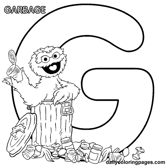 Coloring page: Alphabet (Educational) #124881 - Free Printable Coloring Pages