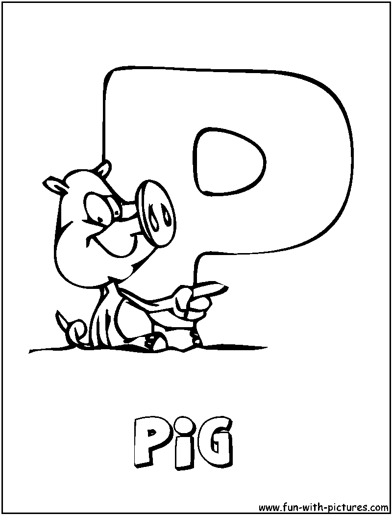 Coloring page: Alphabet (Educational) #124887 - Printable coloring pages