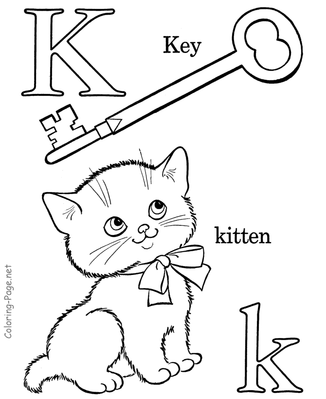Coloring page: Alphabet (Educational) #124895 - Printable coloring pages