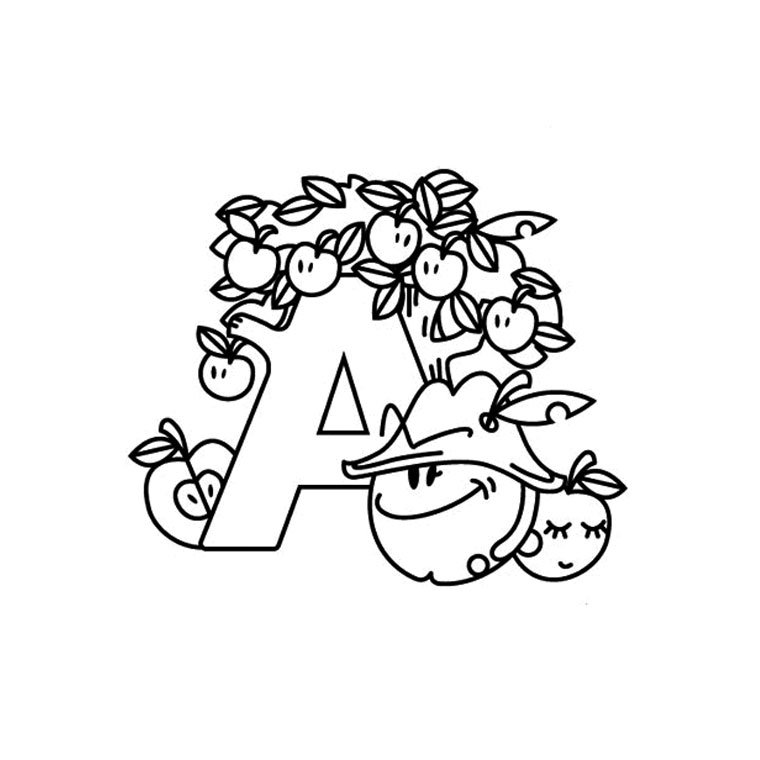 Coloring page: Alphabet (Educational) #124928 - Free Printable Coloring Pages