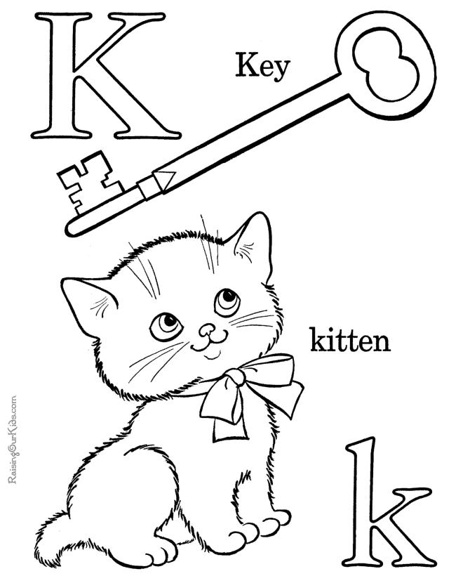 Coloring page: Alphabet (Educational) #124931 - Free Printable Coloring Pages