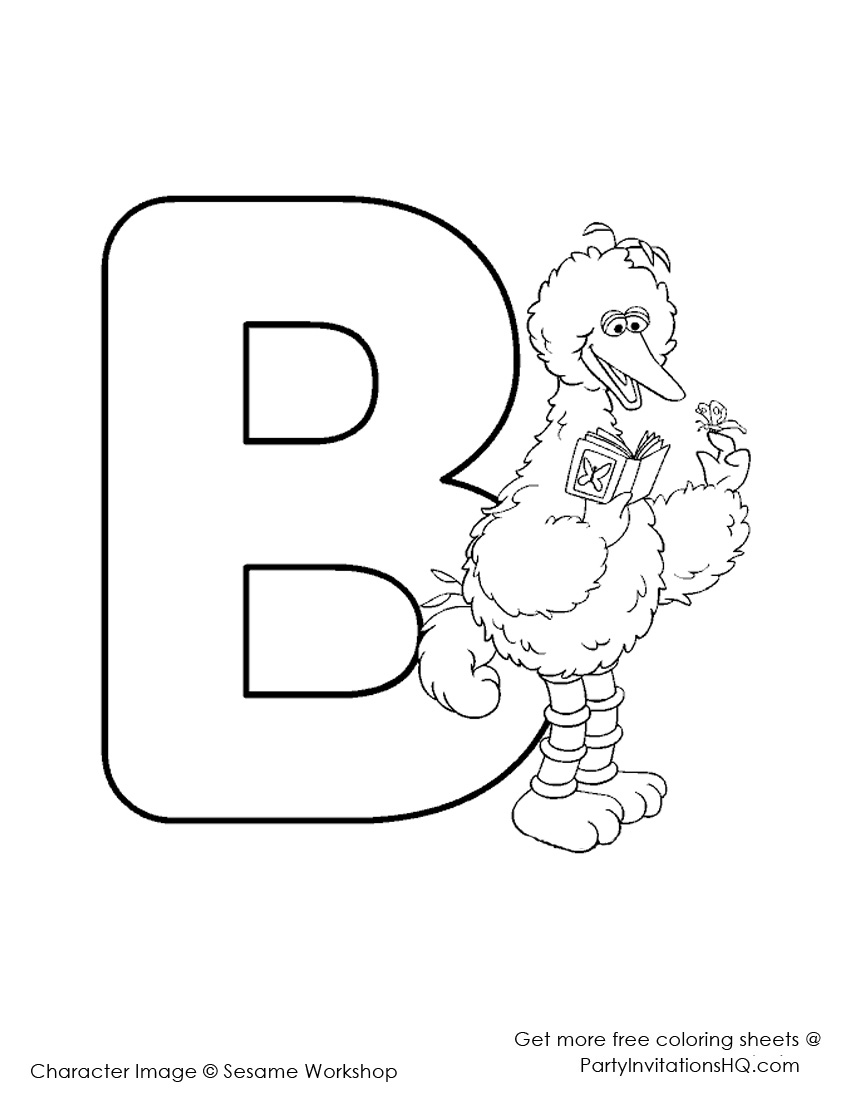 Coloring page: Alphabet (Educational) #124939 - Free Printable Coloring Pages