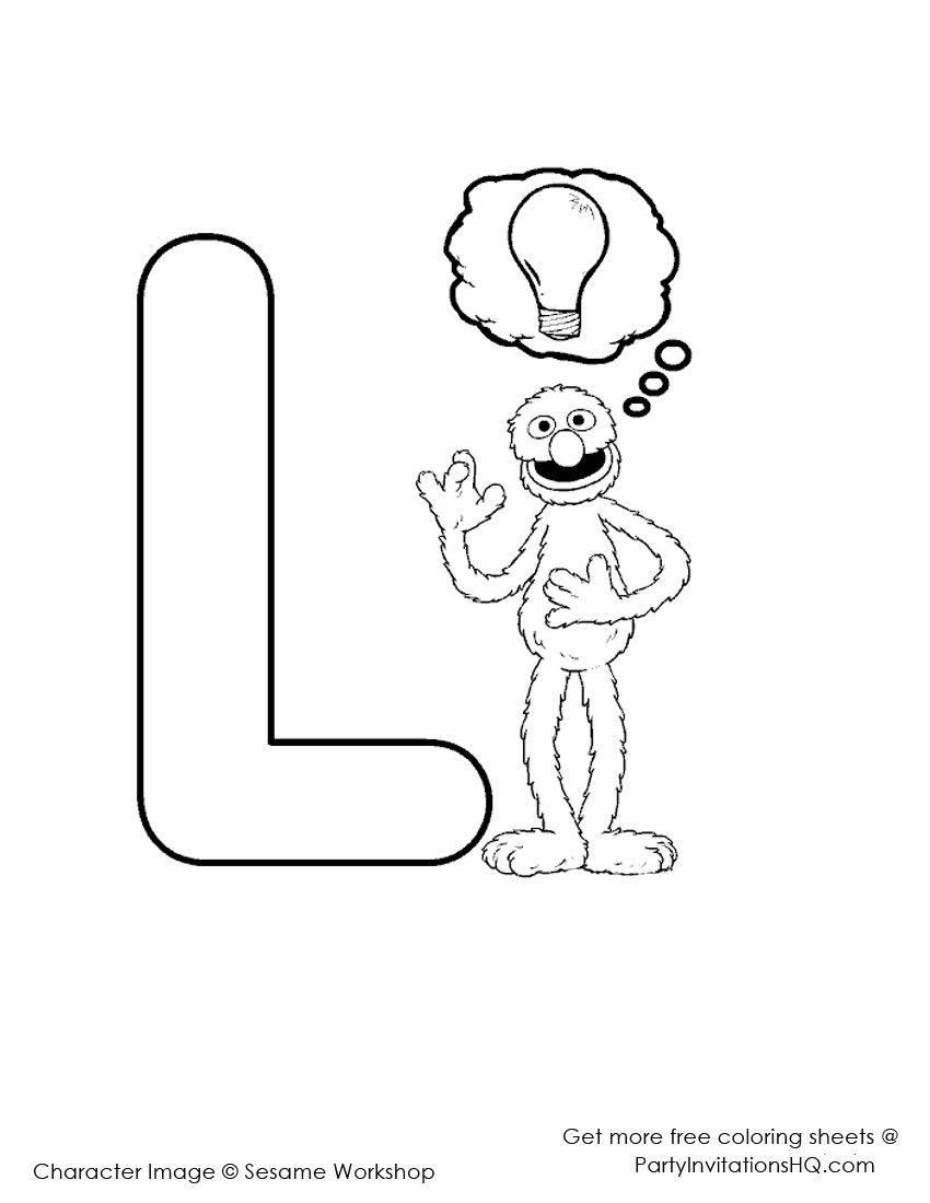 Coloring page: Alphabet (Educational) #124955 - Free Printable Coloring Pages