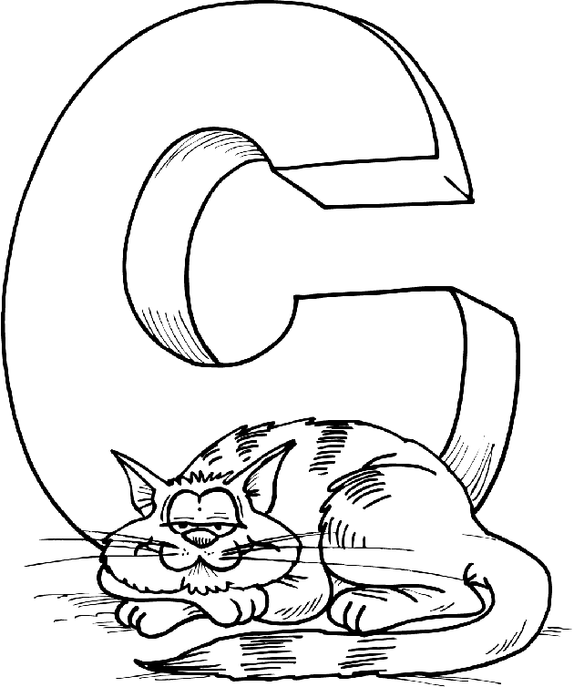Coloring page: Alphabet (Educational) #124968 - Printable coloring pages