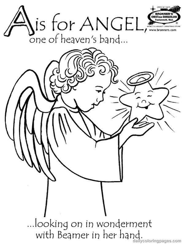 Coloring page: Alphabet (Educational) #124982 - Printable coloring pages