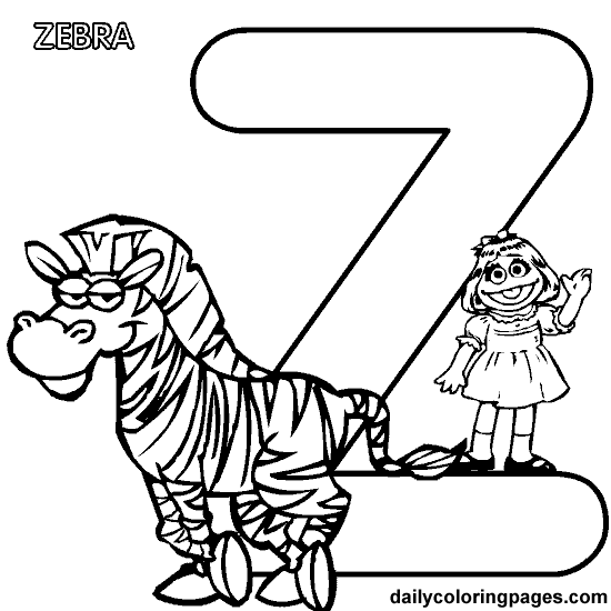 Coloring page: Alphabet (Educational) #124991 - Printable coloring pages