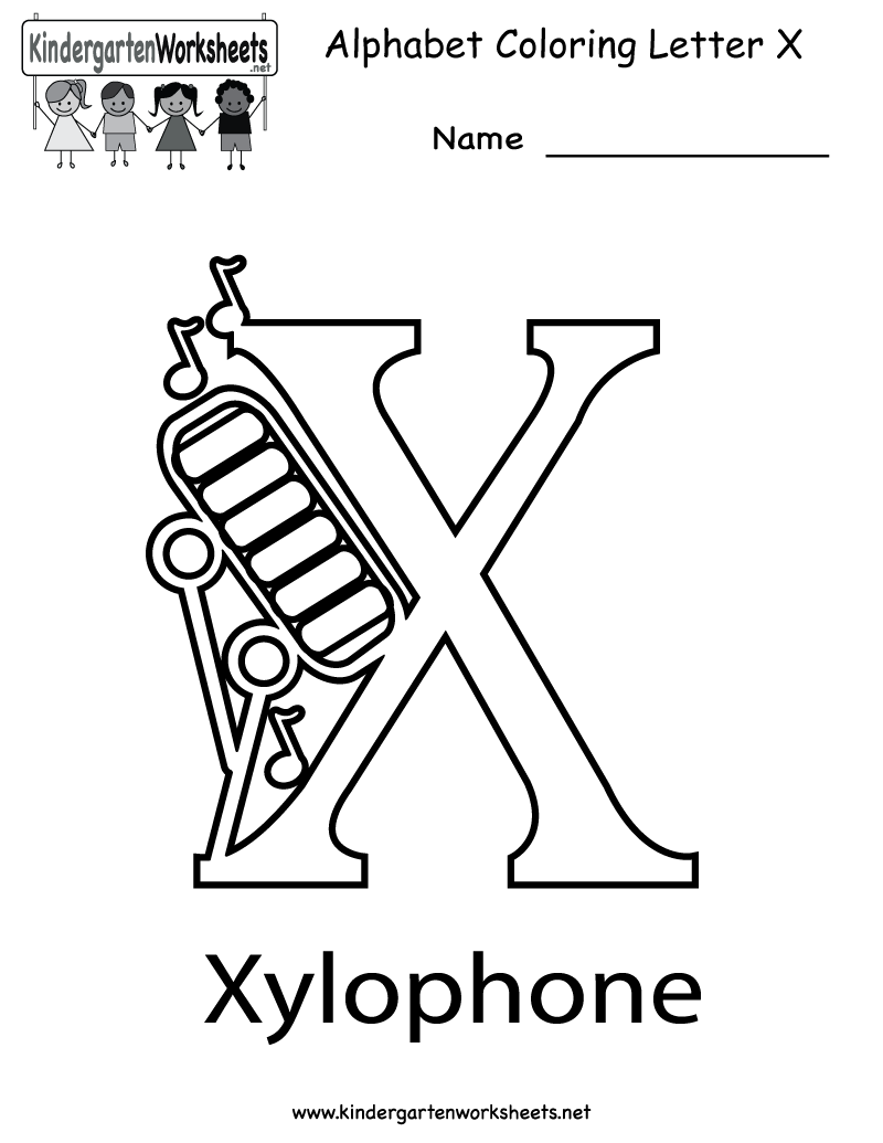 Coloring page: Alphabet (Educational) #125058 - Free Printable Coloring Pages