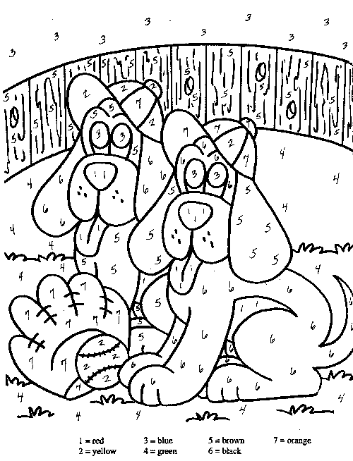 Coloring page: Coloring by numbers (Educational) #125480 - Free Printable Coloring Pages