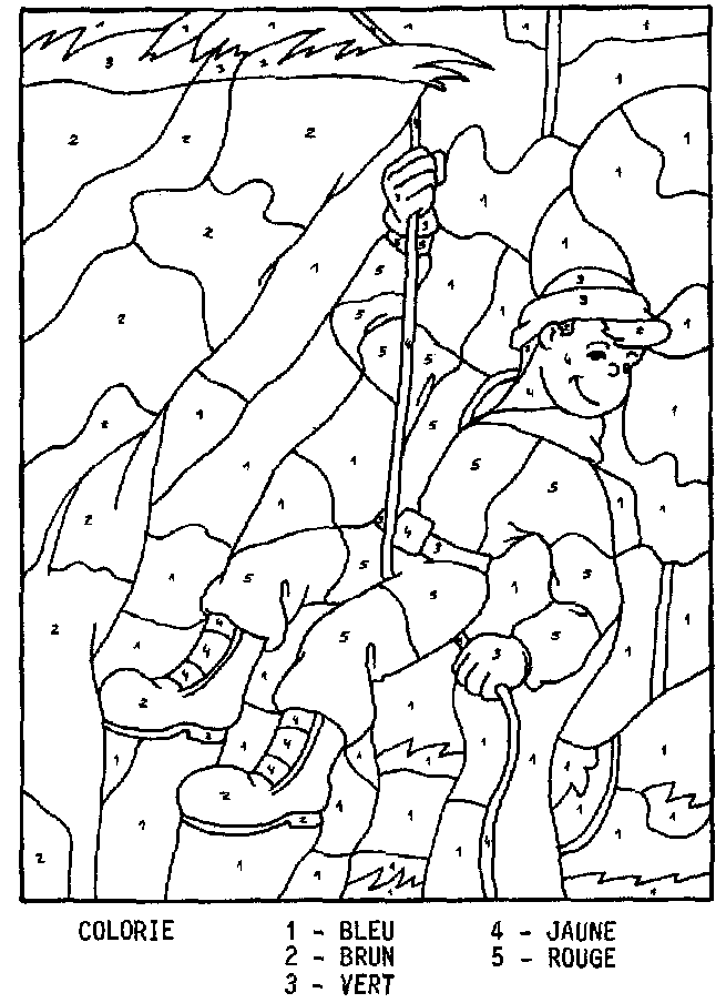 Coloring page: Coloring by numbers (Educational) #125495 - Free Printable Coloring Pages
