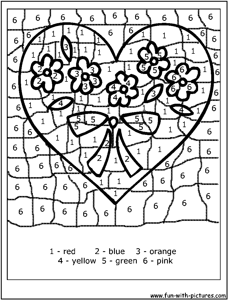 Coloring By Numbers 125502 Educational Free Printable Coloring Pages