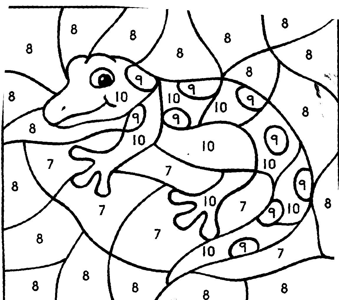 Coloring page: Coloring by numbers (Educational) #125507 - Free Printable Coloring Pages