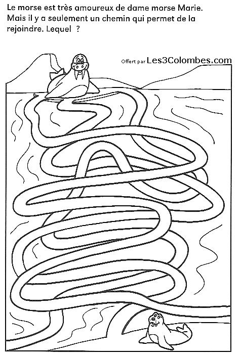 Coloring page: Labyrinths (Educational) #126424 - Free Printable Coloring Pages