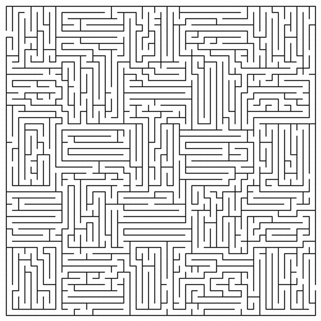 Coloring page: Labyrinths (Educational) #126426 - Printable coloring pages