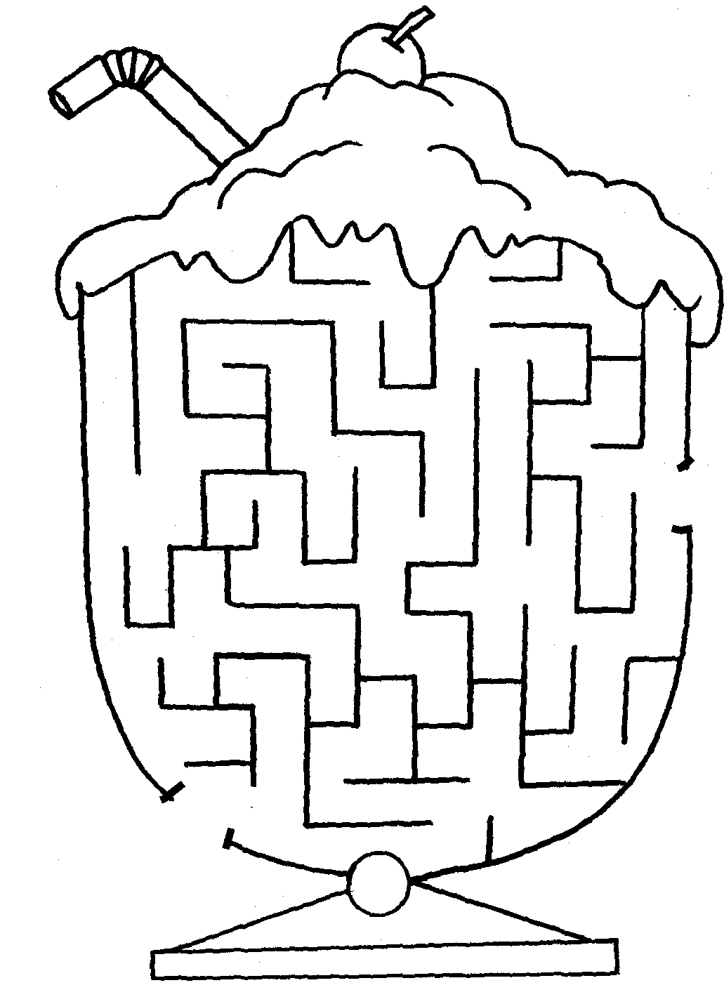 Coloring page: Labyrinths (Educational) #126430 - Free Printable Coloring Pages