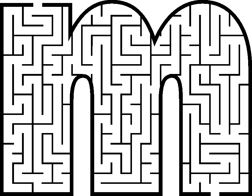 Coloring page: Labyrinths (Educational) #126435 - Printable coloring pages
