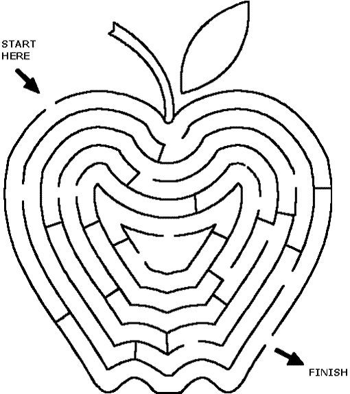Coloring page: Labyrinths (Educational) #126446 - Printable coloring pages