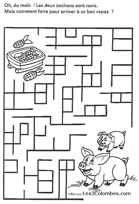 Coloring page: Labyrinths (Educational) #126450 - Free Printable Coloring Pages
