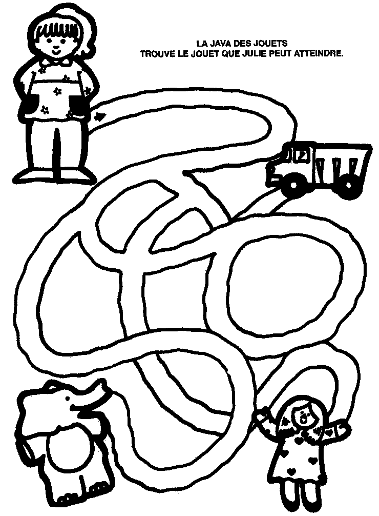 Coloring page: Labyrinths (Educational) #126451 - Printable coloring pages