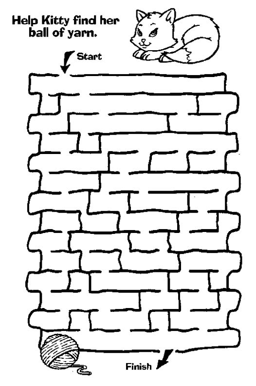 Coloring page: Labyrinths (Educational) #126464 - Free Printable Coloring Pages