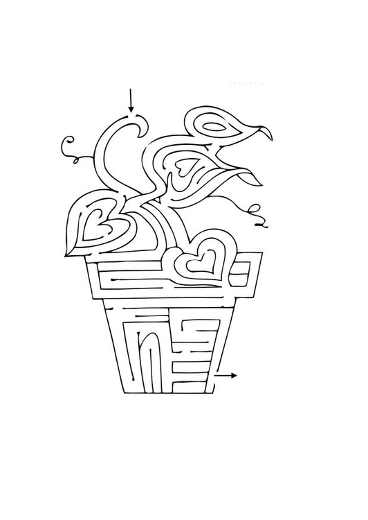 Coloring page: Labyrinths (Educational) #126471 - Free Printable Coloring Pages