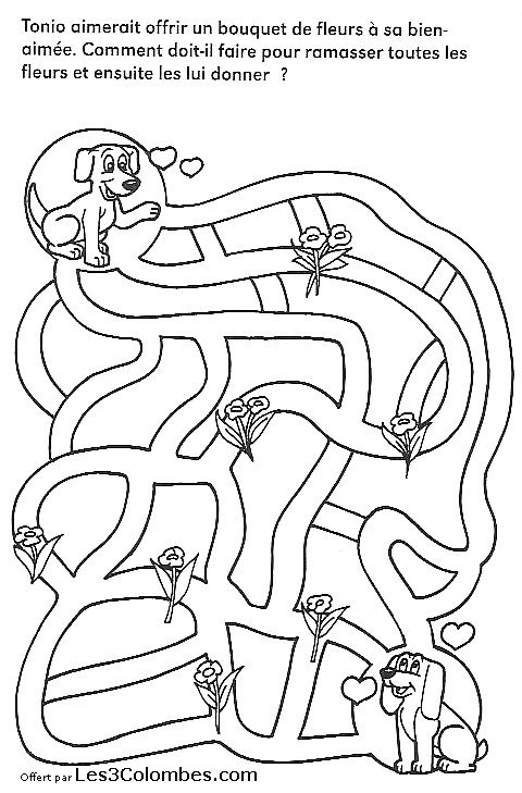 Coloring page: Labyrinths (Educational) #126481 - Printable coloring pages