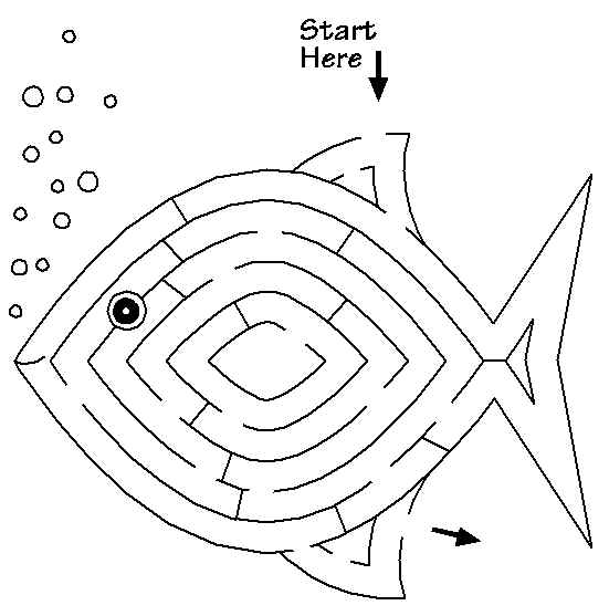 Coloring page: Labyrinths (Educational) #126496 - Printable coloring pages