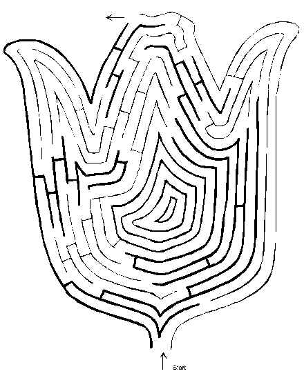 Coloring page: Labyrinths (Educational) #126498 - Free Printable Coloring Pages
