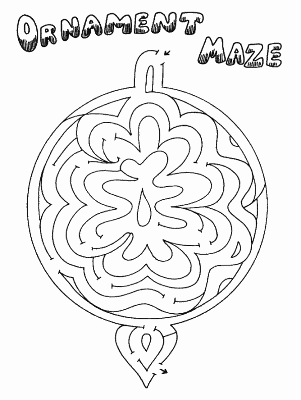 Coloring page: Labyrinths (Educational) #126506 - Printable coloring pages