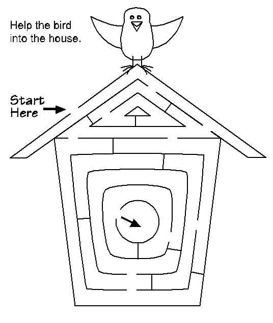 Coloring page: Labyrinths (Educational) #126509 - Printable coloring pages