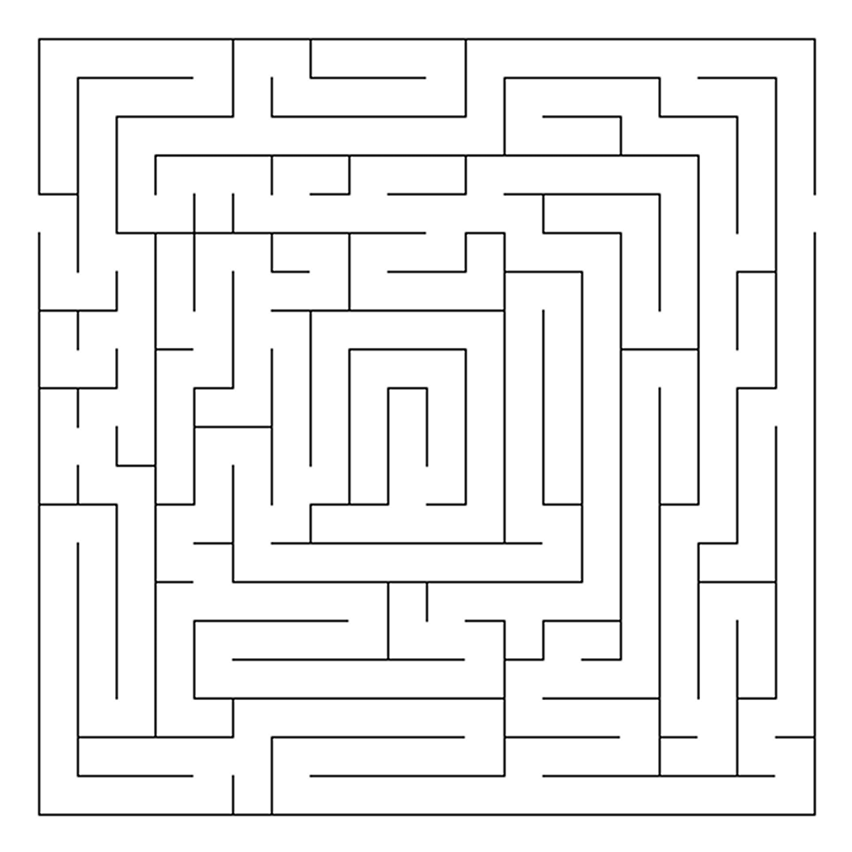 Coloring page: Labyrinths (Educational) #126510 - Free Printable Coloring Pages