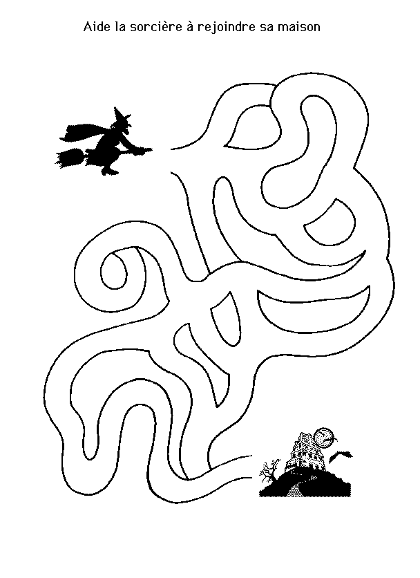Coloring page: Labyrinths (Educational) #126512 - Free Printable Coloring Pages
