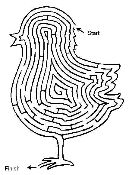 Coloring page: Labyrinths (Educational) #126519 - Free Printable Coloring Pages