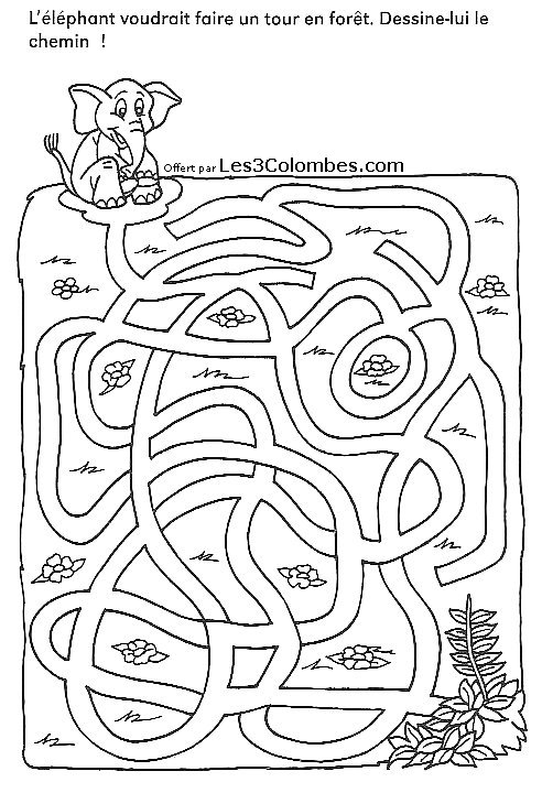 Coloring page: Labyrinths (Educational) #126521 - Free Printable Coloring Pages